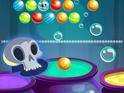Bubble Shooter Halloween gameplay