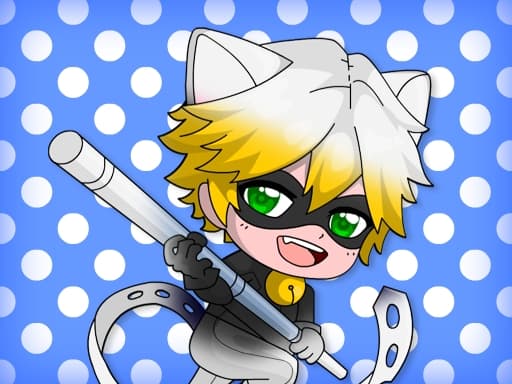 Chibi DottedGirl Coloring Book gameplay