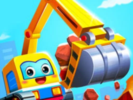 Little Panda Truck Team - Build The City gameplay