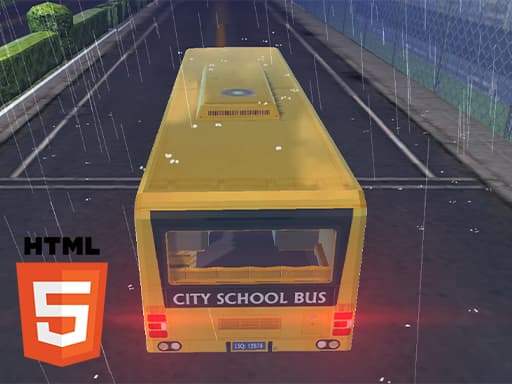 Bus School Driving 2023 gameplay