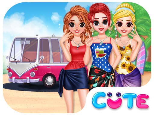 Besties Summer Vacation gameplay
