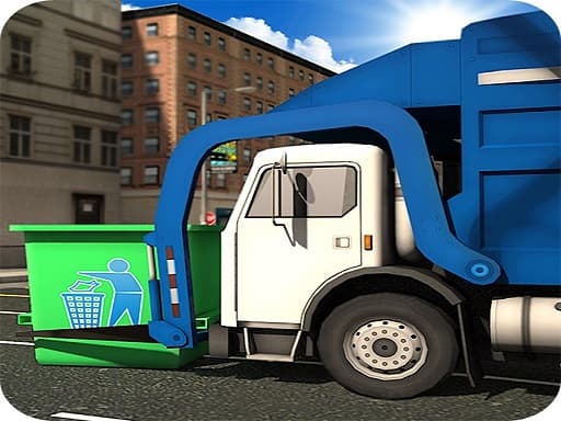 City Garbage Truck Simulator Game gameplay