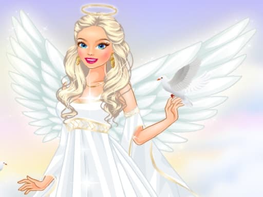 Sweet angel dress-up gameplay