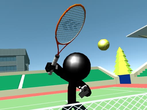 Stickman Tennis 3D gameplay