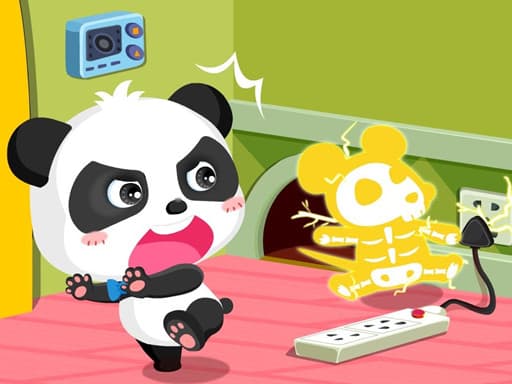 Baby Panda Home Safety gameplay
