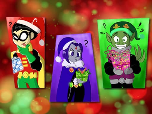 Teen Titans Christmas Stars gameplay