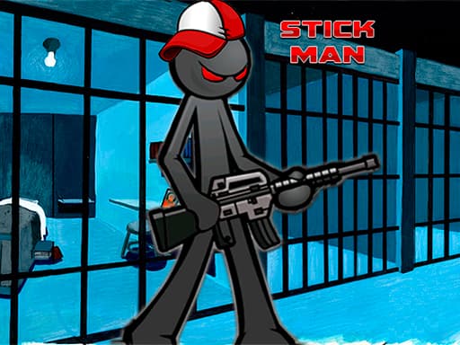 Stickman Adventure Prison Jail Break Mission gameplay