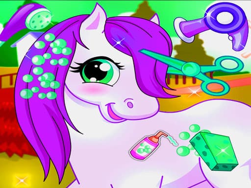 Horse Pet Salon gameplay