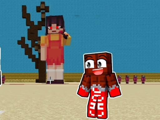 Squid Game Minecraft gameplay