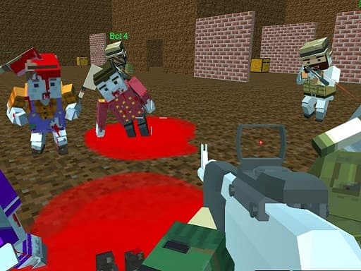 Blocky Warfare the Aweper Zombie gameplay