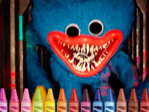Hugie Wugie Coloring gameplay
