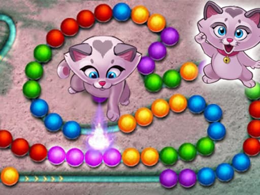 Kitty Marbles gameplay