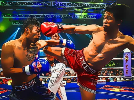 MuayThai Fighters Jigsaw gameplay