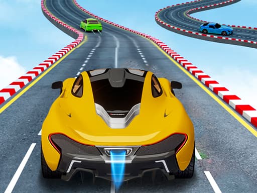 Crazy Car Impossible Sky Tracks gameplay
