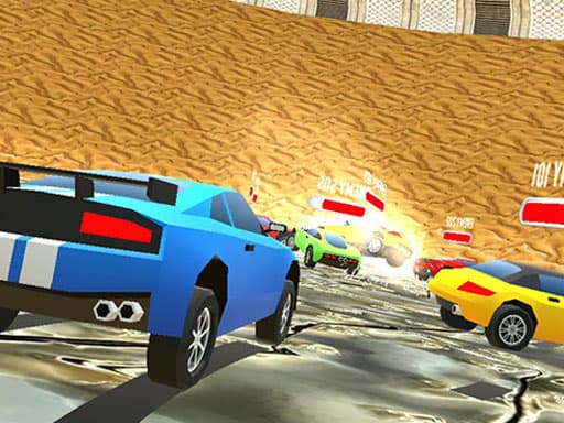 Low Poly Smash Cars gameplay