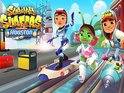 Subway Surfers Houston gameplay