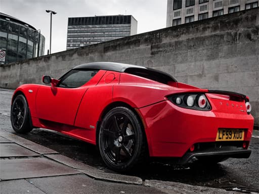 Tesla Roadster Slide gameplay