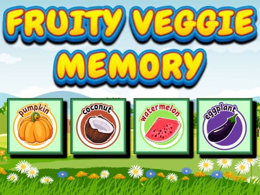 Fruity Veggie Memory gameplay