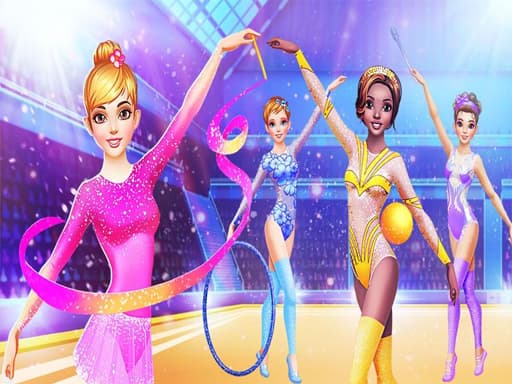 Gymnastics Dress Up Game gameplay