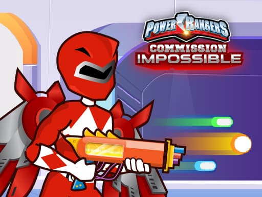Power Rangers Mission Impossible - Shooting Game gameplay