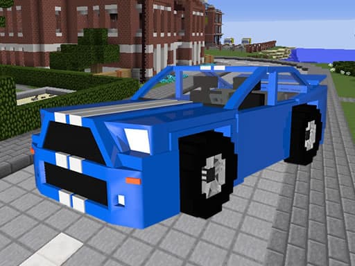 Minecraft Cars Hidden Keys gameplay