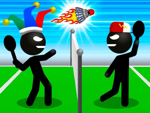 Stickman Sports Badminton gameplay