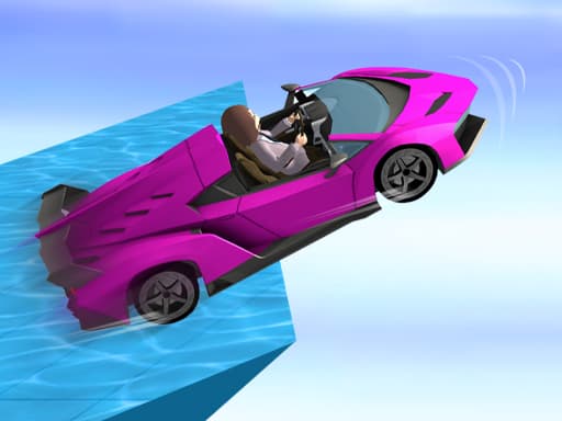 Water Surfer Car Stunt gameplay