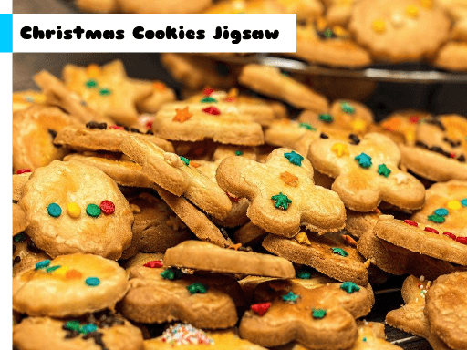 Christmas Cookies Jigsaw gameplay