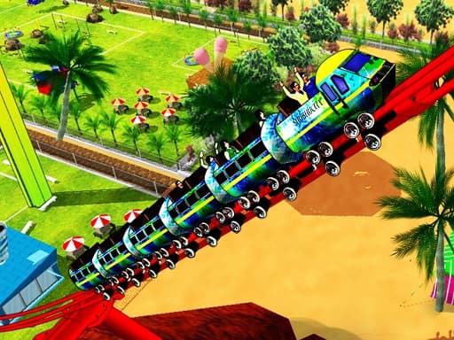 Roller Coaster Sim 2022 gameplay
