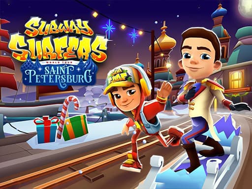 Subway Surfers Saint Petersburg gameplay