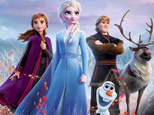 Frozen 2 Jigsaw gameplay