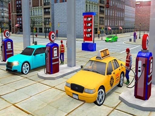 City Taxi Driving Simulator Game 2020 gameplay