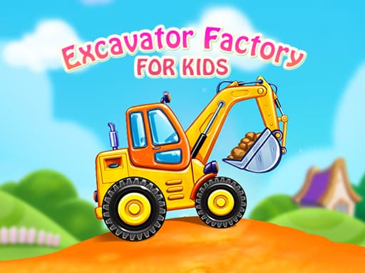 Excavator Factory For Kids gameplay