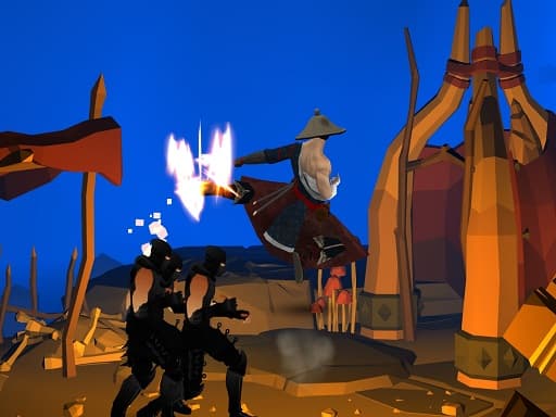 Warrior Fighters Samurai Sim gameplay
