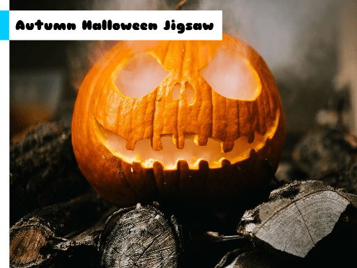 Autumn Halloween Jigsaw gameplay