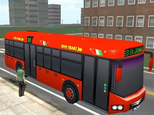 Bus Driving 3D - Simulation gameplay