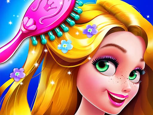 Long Hair Princess Hair Salon gameplay
