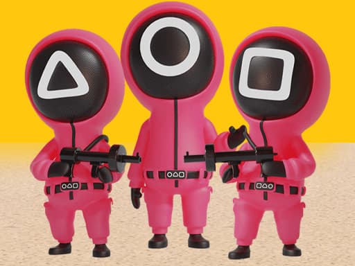 Squid Game 3D Red Light Green Light gameplay