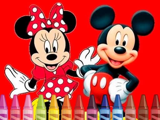 Mickey Mouse Coloring gameplay