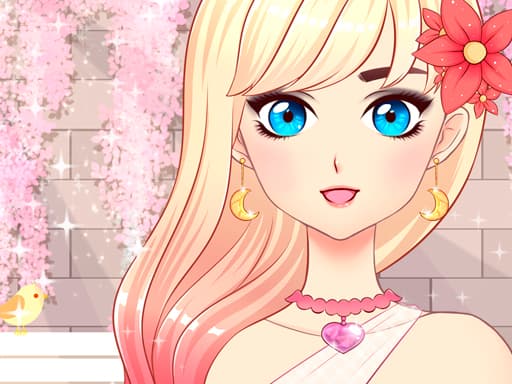 Anime Girl Fashion Dress Up & Makeup gameplay