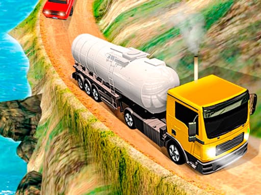 Offroad Oil Tanker Truck Drive gameplay