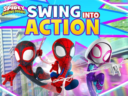 Spidey and his Amazing Friends: Swing Into Action! gameplay