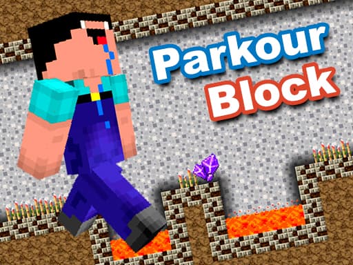 Minecraft Parkour Block gameplay