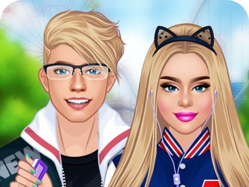 Couples Anime Dress Up gameplay