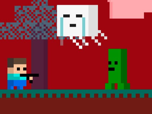 Steve AdventureCraft Nether gameplay