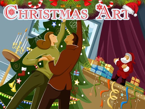 Christmas Art 2019 Slide gameplay