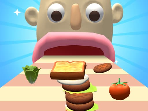 Sandwich Runner 2 gameplay