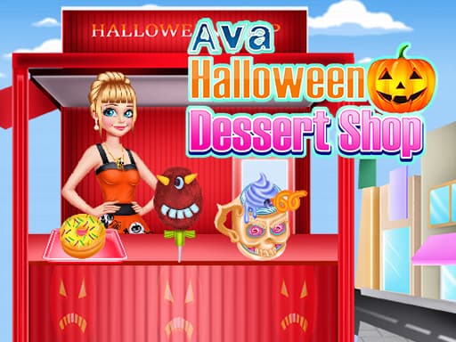 Ava Halloween Dessert Shop gameplay