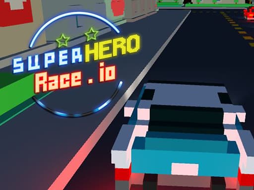Superhero Race.IO gameplay