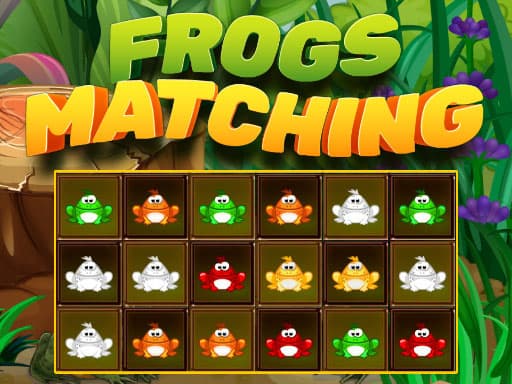 Frogs Matching gameplay